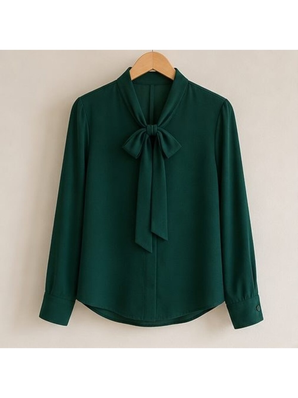 Gray Ruffle Blouse - Picture 1 of 6